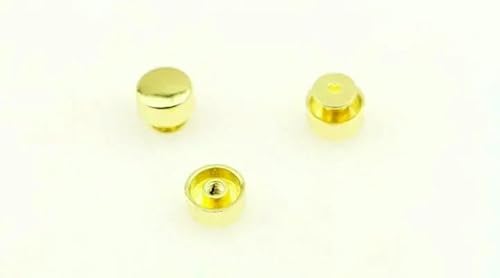 10–50 Stück runde Nieten, Nägel, Schrauben für Taschen, dekorative Nieten, Knöpfe, Nägel, Metallschnalle, Karabinerhaken, Leder, DIY-Hardware, Lederhandwerk, 10 mm, 50 Stück, von QPFNEI