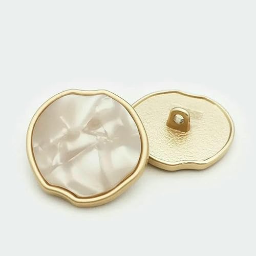 10 Stück/Los, Größe: 15–25 mm, unregelmäßig geformte Designknöpfe, Metall-Harz-Ösenknopf für Kleidungsstück, Mantel, Anzug, Dekoration, 1–25 mm 10 Stück/Los, Größe: 15–25 mm, unregelmäßig geformte Designknöpfe, Metall-Harz-Ösenknopf für Kleidungsstück, Mantel, Anzug, Dekoration, 1–25 mm von QPFNEI