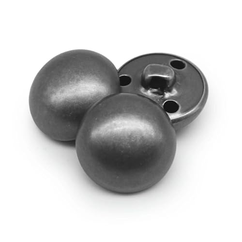 10 Stück/Los 15/18/20/23/25 mm Vintage Kupfer Metallknöpfe Kleidungsstück Mantel Nähzubehör Knöpfe für Kleidung Handwerk DIY-NO23-15mm von QPFNEI