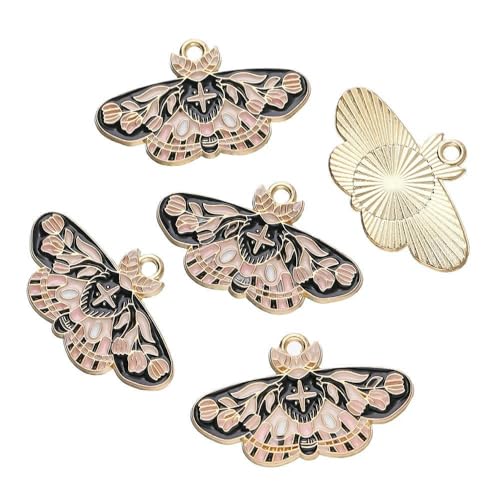 10 Stück/Los Tropfen Öl Legierung Metall Schmetterling Charms Tier Anhänger für DIY Armband Halskette Schmuckherstellung Zubehör-Stil 06-5 Stück 10 Stück/Los Tropfen Öl Legierung Metall Schmetterling Charms Tier Anhänger für DIY Armband Halskette Schmuckherstellung Zubehör-Stil 06-5 Stück von QPFNEI