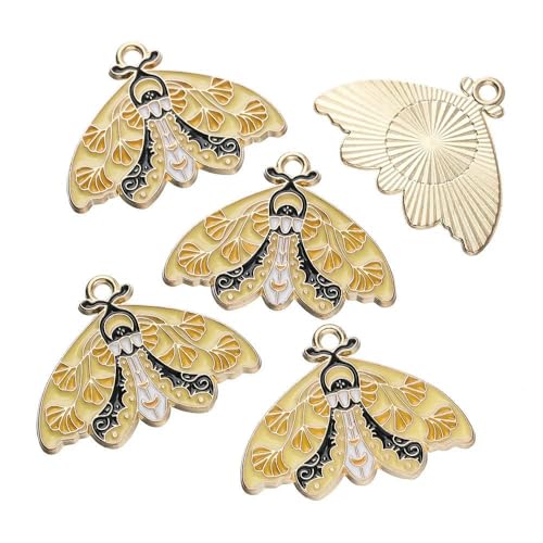 10 Stück/Los Tropfen Öl Legierung Metall Schmetterling Charms Tier Anhänger für DIY Armband Halskette Schmuckherstellung Zubehör-Stil 08-5 Stück 10 Stück/Los Tropfen Öl Legierung Metall Schmetterling Charms Tier Anhänger für DIY Armband Halskette Schmuckherstellung Zubehör-Stil 08-5 Stück von QPFNEI