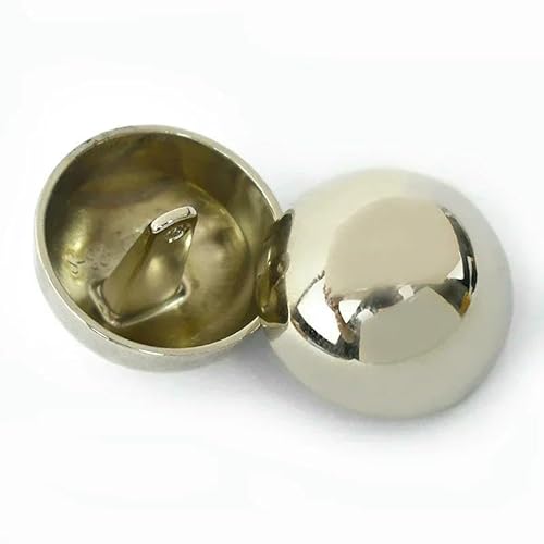 10 Stück 10–28 mm Metallknopf, rund, für Mantel, Jacke, Kleid, flach, Pilz, dekorative Knöpfe, DIY-Kleidung, Schnalle, Nähzubehör, E2-1, Silber, 23,0 mm 10 Stück 10–28 mm Metallknopf, rund, für Mantel, Jacke, Kleid, flach, Pilz, dekorative Knöpfe, DIY-Kleidung, Schnalle, Nähzubehör, E2-1, Silber, 23,0 mm von QPFNEI