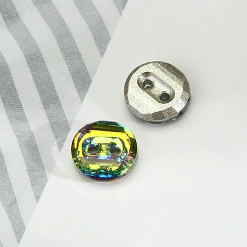 10 Stück Kristall-Diamant-Glasknöpfe für Damenkleidung, Hemden, Dekoration, zwei Löcher, Kleiderknopf, 10 mm, grün, 10 mm 10 Stück Kristall-Diamant-Glasknöpfe für Damenkleidung, Hemden, Dekoration, zwei Löcher, Kleiderknopf, 10 mm, grün, 10 mm von QPFNEI