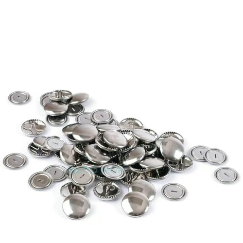 10 Stück Set/Lot Metall-Selbstabdeckungsknöpfe Brotform Runde Stoffknöpfe Handgefertigte Stoffabdeckungsknöpfe Basteln DIY Zubehör-29mm 10 Stück Set/Lot Metall-Selbstabdeckungsknöpfe Brotform Runde Stoffknöpfe Handgefertigte Stoffabdeckungsknöpfe Basteln DIY Zubehör-29mm von QPFNEI