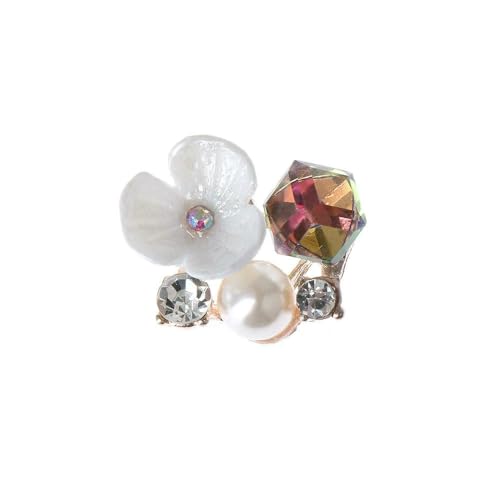 10 Stück blumenförmige Schnallen, Strassknöpfe, Beschichtung, flache Rückseite, Perlenknöpfe, DIY-Bastelarbeiten, Haarnadel-Accessoires, Bekleidungsdekorationen, Stil 3 10 Stück blumenförmige Schnallen, Strassknöpfe, Beschichtung, flache Rückseite, Perlenknöpfe, DIY-Bastelarbeiten, Haarnadel-Accessoires, Bekleidungsdekorationen, Stil 3 von QPFNEI