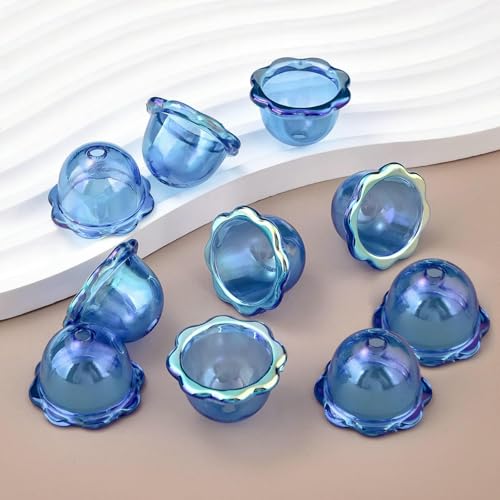 10 Stück mehrblättrige Blume Acryl Perlenkappen Charms für DIY Bunte Windglocken Perlen Anhänger Ohrring Schmuckherstellung Zubehör-06 10 Stück mehrblättrige Blume Acryl Perlenkappen Charms für DIY Bunte Windglocken Perlen Anhänger Ohrring Schmuckherstellung Zubehör-06 von QPFNEI