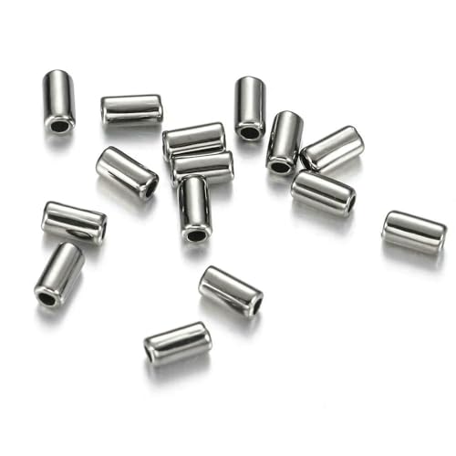 100/200/300 Stück 3 x 6 mm mehrfarbige Zylinderrohrperlen, lose Abstandshalter, CCB-Perlen für Schmuckzubehör, Armband-Handarbeiten, schwarz, 300 Stück 100/200/300 Stück 3 x 6 mm mehrfarbige Zylinderrohrperlen, lose Abstandshalter, CCB-Perlen für Schmuckzubehör, Armband-Handarbeiten, schwarz, 300 Stück von QPFNEI