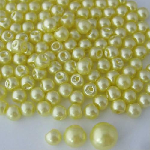 100 Stück Kleiderknöpfe, modisches Seitenloch, 6 mm/8 mm/10 mm, Perlmuttknopf, DIY-Nähzubehör, siehe Gelb, Durchmesser 6 mm 100 Stück Kleiderknöpfe, modisches Seitenloch, 6 mm/8 mm/10 mm, Perlmuttknopf, DIY-Nähzubehör, siehe Gelb, Durchmesser 6 mm von QPFNEI