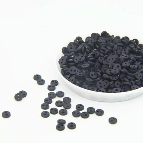 100 Stück Mini-Knöpfe, 4,0 mm, Harz, Puppenkleidung, runde Schnallen, Knöpfe für handgefertigte Cartoon-Kleidungsstücke, Nähen, DIY, Handarbeiten, 24 100 Stück Mini-Knöpfe, 4,0 mm, Harz, Puppenkleidung, runde Schnallen, Knöpfe für handgefertigte Cartoon-Kleidungsstücke, Nähen, DIY, Handarbeiten, 24 von QPFNEI