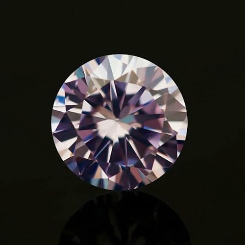 1000 Stück/Beutel AAAAA-Qualität, 0,8–2,75 mm, Zirkonia-Edelsteine, runder Schliff, Zirkonia-Steine zur Schmuckherstellung, Amethyst, 2,75 mm, 1000 Stück von QPFNEI