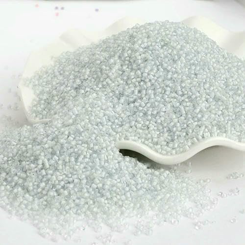 1000 teile/los 2mm Transparent Innen Farben Tschechische Glasperlen Kristall Seed Runde Loch Perlen Für DIY Schmuck Machen Handmade DIY-67 von QPFNEI