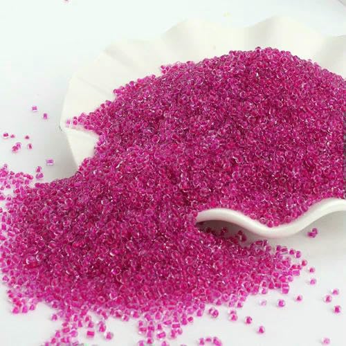 1000 teile/los 2mm Transparent Innen Farben Tschechische Glasperlen Kristall Seed Runde Loch Perlen Für DIY Schmuck Machen Handmade DIY-90 von QPFNEI