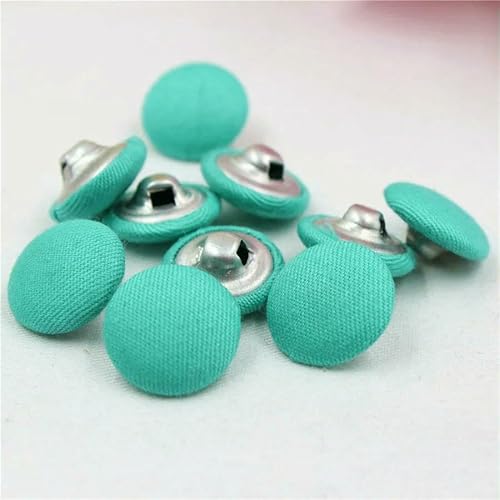 10Style 100 Stück/Lot 15 mm feste, stoffbezogene Stoffknöpfe, Bekleidungszubehör-100 Stück_e 10Style 100 Stück/Lot 15 mm feste, stoffbezogene Stoffknöpfe, Bekleidungszubehör-100 Stück_e von QPFNEI