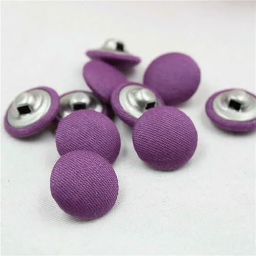 10Style 100 Stück/Lot 15 mm feste, stoffbezogene Stoffknöpfe, Bekleidungszubehör-100 Stück_g 10Style 100 Stück/Lot 15 mm feste, stoffbezogene Stoffknöpfe, Bekleidungszubehör-100 Stück_g von QPFNEI