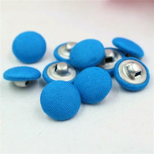 10Style 100 Stück/Lot 15 mm massiver Stoffbezug Stoffknöpfe, Bekleidungszubehör-100 Stück_d 10Style 100 Stück/Lot 15 mm massiver Stoffbezug Stoffknöpfe, Bekleidungszubehör-100 Stück_d von QPFNEI