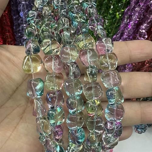 11 mm unregelmäßige transparente quadratische gedrehte Glasperlen, handgefertigt für die Herstellung von DIY-Schmuck, Charms, Armbänder, Halsketten, Ohrringe, 16–11 mm, 20 Stück 11 mm unregelmäßige transparente quadratische gedrehte Glasperlen, handgefertigt für die Herstellung von DIY-Schmuck, Charms, Armbänder, Halsketten, Ohrringe, 16–11 mm, 20 Stück von QPFNEI