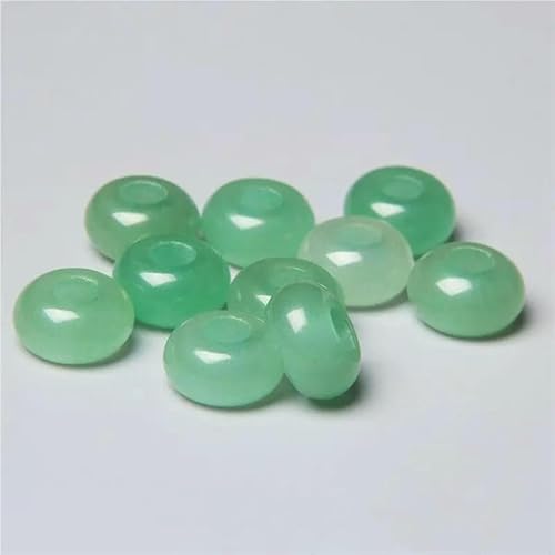12 mm/14,0 mm große runde Perlen, Charms, Naturstein, Achate, große Lochperlen zur Schmuckherstellung, Halsketten, Ohrringe, Zubehör – 20 Aventurin – 1 Stück 12 mm/14,0 mm große runde Perlen, Charms, Naturstein, Achate, große Lochperlen zur Schmuckherstellung, Halsketten, Ohrringe, Zubehör – 20 Aventurin – 1 Stück von QPFNEI