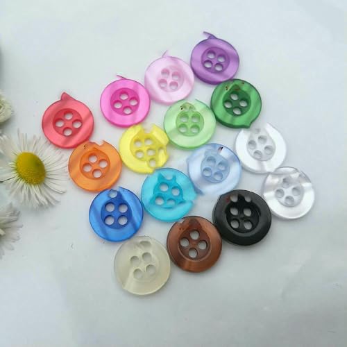 120 Stück 11 mm Mix Farben / 1 Farbe 4 Löcher Harz Hemdknöpfe zum Nähen Scrapbooking Basteln Dekorative Accessoires Lose Knöpfe-00 Gemischte Farben 120 Stück 11 mm Mix Farben / 1 Farbe 4 Löcher Harz Hemdknöpfe zum Nähen Scrapbooking Basteln Dekorative Accessoires Lose Knöpfe-00 Gemischte Farben von QPFNEI
