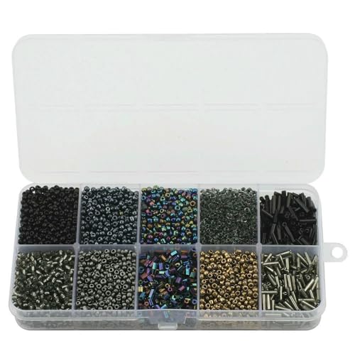 130 g/Set Glas runde Rocailles Perlen Tube lose Perlen DIY Armband Halskette tschechischer Kristall für Schmuckherstellung handgefertigte Accessoires-01 Hei 130 g/Set Glas runde Rocailles Perlen Tube lose Perlen DIY Armband Halskette tschechischer Kristall für Schmuckherstellung handgefertigte Accessoires-01 Hei von QPFNEI