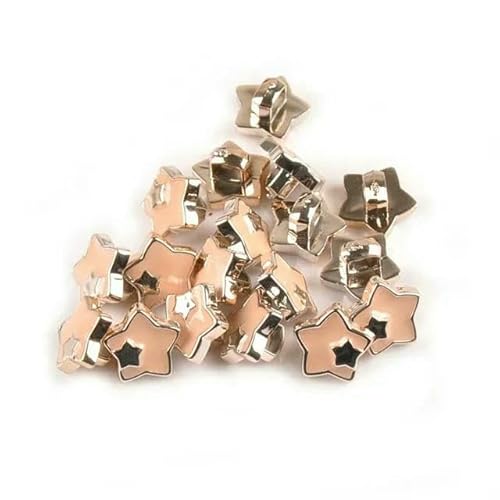 15 Stück 16 Arten Charmante Acrylknöpfe leuchtend vergoldetes Bekleidungszubehör DIY Nähzubehör 10~14,0 mm CP1317-cp1268 von QPFNEI