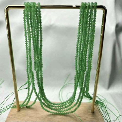 2~3,0 mm Katzenaugen-Stein, facettierte Perlen, Großhandel, winziger Glas-Edelstein, glänzende, blitzende, lose Perlen zur Schmuckherstellung, DIY-Halskette, Grasgrün, 2 mm, 1 S 2~3,0 mm Katzenaugen-Stein, facettierte Perlen, Großhandel, winziger Glas-Edelstein, glänzende, blitzende, lose Perlen zur Schmuckherstellung, DIY-Halskette, Grasgrün, 2 mm, 1 S von QPFNEI