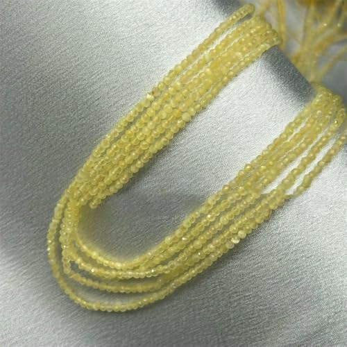 2~3,0 mm Katzenaugen-Stein, facettierte Perlen, Großhandel, winziger Glas-Edelstein, glänzende, blitzende, lose Perlen zur Schmuckherstellung, DIY-Halskette, Zitronengelb, 2 mm, 2~3,0 mm Katzenaugen-Stein, facettierte Perlen, Großhandel, winziger Glas-Edelstein, glänzende, blitzende, lose Perlen zur Schmuckherstellung, DIY-Halskette, Zitronengelb, 2 mm, von QPFNEI