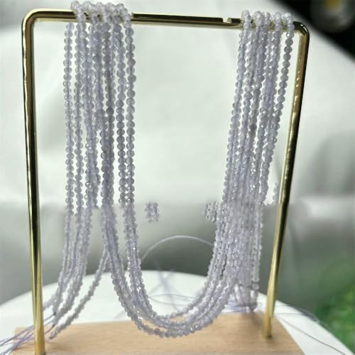 2~3,0 mm facettierte Katzenaugen-Steinperlen, Großhandel, winzige Glas-Edelsteine, glänzende, blitzende, lose Perlen zur Schmuckherstellung, DIY-Halskette, Lila, 3,0 mm, 1 Stran 2~3,0 mm facettierte Katzenaugen-Steinperlen, Großhandel, winzige Glas-Edelsteine, glänzende, blitzende, lose Perlen zur Schmuckherstellung, DIY-Halskette, Lila, 3,0 mm, 1 Stran von QPFNEI
