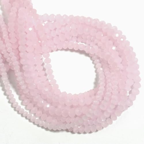 2 3 4,0 mm Rondell Österreichische facettierte Kristallperlen Runde Glasperlen Lose Abstandsperlen für Schmuckherstellung DIY Armbandzubehör-Stil 11-2 mm ca. 180 Stück von QPFNEI