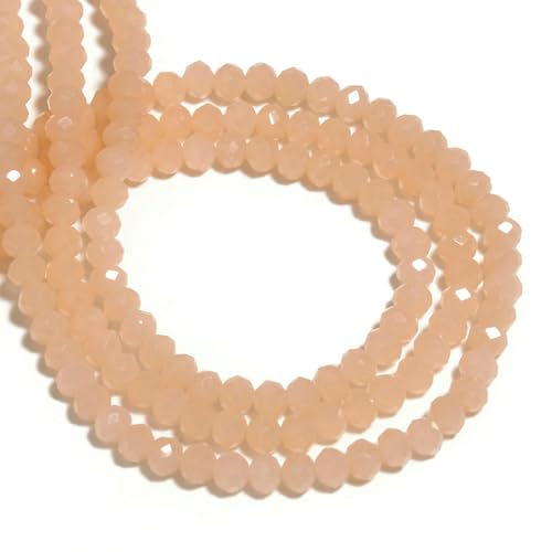 2 3 4,0 mm Rondell Österreichische facettierte Kristallperlen Runde Glasperlen Lose Abstandsperlen für Schmuckherstellung DIY Armbandzubehör-Stil 4–4,0 mm ca. 135 Stück 2 3 4,0 mm Rondell Österreichische facettierte Kristallperlen Runde Glasperlen Lose Abstandsperlen für Schmuckherstellung DIY Armbandzubehör-Stil 4–4,0 mm ca. 135 Stück von QPFNEI