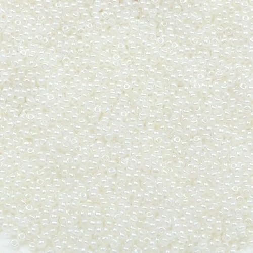 2 mm Schmuckherstellung DIY Rocailles Perlen Creme Farbe glänzende blasse Glasperlen undurchsichtige Rocailles Perlen 10 g 1300 Stück-GSB-C-1-10 g 1300 Stück 2 mm Schmuckherstellung DIY Rocailles Perlen Creme Farbe glänzende blasse Glasperlen undurchsichtige Rocailles Perlen 10 g 1300 Stück-GSB-C-1-10 g 1300 Stück von QPFNEI