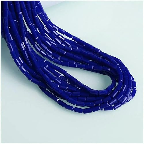 2 x 4,0 mm österreichische quaderförmige Kristallperlen, transparente quadratische Glasperlen, lose Abstandsperlen zur Schmuckherstellung,Halsketten, Armbänder, SJCF001-14, 2 x 4,0 mm, 95 Stück von QPFNEI