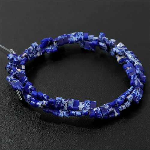 2 x 5 mm natürliche Steinperle mit zwei Löchern, rechteckig, Tigerauge, Quarz, Amazonit, lose Abstandsperlen zur Schmuckherstellung, Armband, handgefertigt, Nr. 29 Imperial, 2 x 5 2 x 5 mm natürliche Steinperle mit zwei Löchern, rechteckig, Tigerauge, Quarz, Amazonit, lose Abstandsperlen zur Schmuckherstellung, Armband, handgefertigt, Nr. 29 Imperial, 2 x 5 von QPFNEI