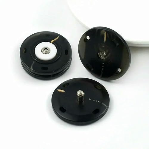 20/30 Stück 18/21/25 mm Harzknöpfe Druckknopf Unsichtbarer Verschluss für Damenmanteljacke Nähmaterial Zubehör-02Schwarz-25 mm-30 Stück 20/30 Stück 18/21/25 mm Harzknöpfe Druckknopf Unsichtbarer Verschluss für Damenmanteljacke Nähmaterial Zubehör-02Schwarz-25 mm-30 Stück von QPFNEI