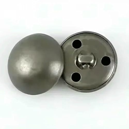 20 Stück 10–28 mm Messing, goldener Metallknopf, Pilz, dekorative Knöpfe für Kleidung, Mantel, runde Schaftschnalle, DIY-Nähzubehör, GunBlack, 18 mm 20 Stück 10–28 mm Messing, goldener Metallknopf, Pilz, dekorative Knöpfe für Kleidung, Mantel, runde Schaftschnalle, DIY-Nähzubehör, GunBlack, 18 mm von QPFNEI