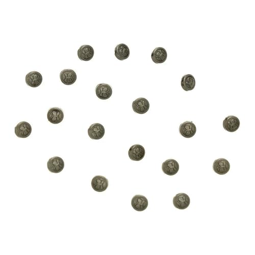 20 Stück 5 mm Mini-Knöpfe für Puppenkleidung, süße Panda-Schnalle aus Metall, Puppenknöpfe zum Nähen, Basteln, handgefertigte Puppen, Dekoration, Zubehör, Stil 14–5 mm 20 Stück 5 mm Mini-Knöpfe für Puppenkleidung, süße Panda-Schnalle aus Metall, Puppenknöpfe zum Nähen, Basteln, handgefertigte Puppen, Dekoration, Zubehör, Stil 14–5 mm von QPFNEI