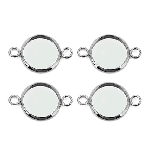 20 Stück Edelstahl-Cabochon-Kamee-Basisfassungen 6 8 10 12 14 16 mm Halsketten-Armbänder-Anhänger-Tablett für DIY-Schmuckherstellung-Stahl-6 mm 20 Stück Edelstahl-Cabochon-Kamee-Basisfassungen 6 8 10 12 14 16 mm Halsketten-Armbänder-Anhänger-Tablett für DIY-Schmuckherstellung-Stahl-6 mm von QPFNEI