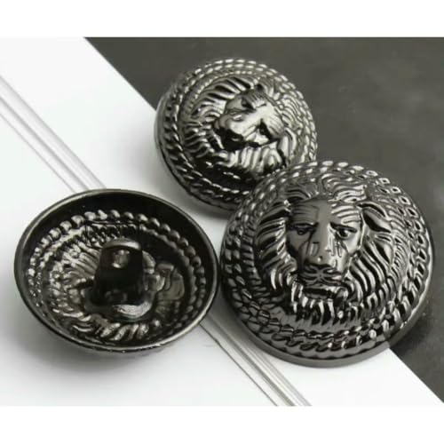 20 Teile/los Mode Metall Löwenkopfknopf Britischer College-Stil Retro Anzug Mantel Windjacke Hemd Handgenähter Knopf Dekorativ-5-118-6-15MM 20 Teile/los Mode Metall Löwenkopfknopf Britischer College-Stil Retro Anzug Mantel Windjacke Hemd Handgenähter Knopf Dekorativ-5-118-6-15MM von QPFNEI