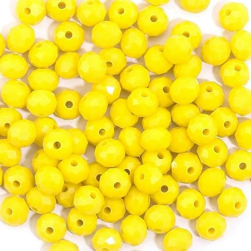 3 x 4,0 mm, 4 x 6 mm, facettierte Glasperlen, lose Abstandshalter, runde Kristallperlen zur Schmuckherstellung, DIY-Halsketten, Armbandzubehör, 13, 3 x 4,0 mm, 150 Stück 3 x 4,0 mm, 4 x 6 mm, facettierte Glasperlen, lose Abstandshalter, runde Kristallperlen zur Schmuckherstellung, DIY-Halsketten, Armbandzubehör, 13, 3 x 4,0 mm, 150 Stück von QPFNEI