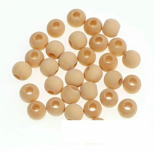 30–500 Stück 5–20 mm DIY Naturkugel Runde Abstandshalter Holzperlen Blei - Holzkugeln Lose Kugelperlen Großes Loch Versorgung-10 x 9 mm 100 Stück 30–500 Stück 5–20 mm DIY Naturkugel Runde Abstandshalter Holzperlen Blei - Holzkugeln Lose Kugelperlen Großes Loch Versorgung-10 x 9 mm 100 Stück von QPFNEI