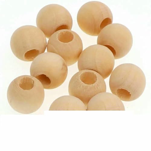 30–500 Stück 5–20 mm DIY Naturkugel Runde Abstandshalter Holzperlen Blei - Holzkugeln Lose Kugelperlen Großes Loch Versorgung-14 x 12,5 mm 50 Stück 30–500 Stück 5–20 mm DIY Naturkugel Runde Abstandshalter Holzperlen Blei - Holzkugeln Lose Kugelperlen Großes Loch Versorgung-14 x 12,5 mm 50 Stück von QPFNEI