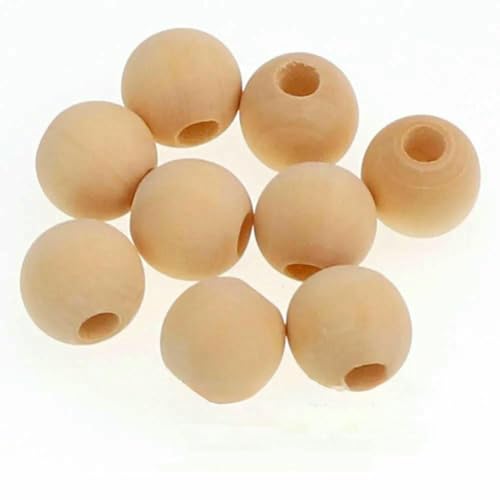 30–500 Stück 5–20 mm DIY Naturkugel Runde Abstandshalter Holzperlen Blei - Holzkugeln Lose Kugelperlen Großes Loch Versorgung-16 x 14,5 mm 50 Stück 30–500 Stück 5–20 mm DIY Naturkugel Runde Abstandshalter Holzperlen Blei - Holzkugeln Lose Kugelperlen Großes Loch Versorgung-16 x 14,5 mm 50 Stück von QPFNEI