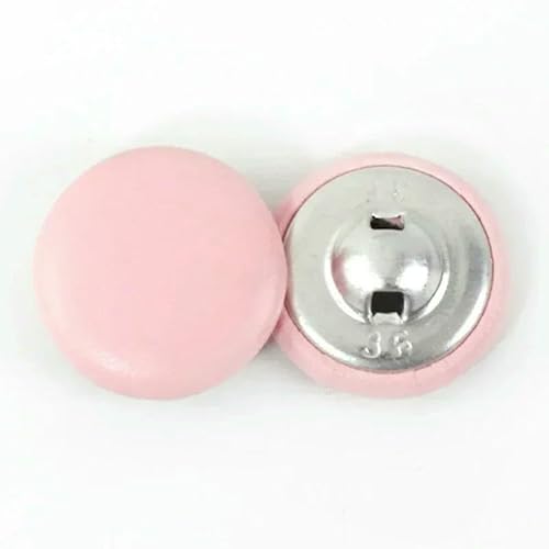 30 Stück 11–28 mm Lederknöpfe zum Nähen von Jacken, Mänteln, dekorativen Schnallen, runden Schaftknöpfen, DIY-Kleidungsreparaturzubehör, Hellrosa, 11 mm 30 Stück 11–28 mm Lederknöpfe zum Nähen von Jacken, Mänteln, dekorativen Schnallen, runden Schaftknöpfen, DIY-Kleidungsreparaturzubehör, Hellrosa, 11 mm von QPFNEI