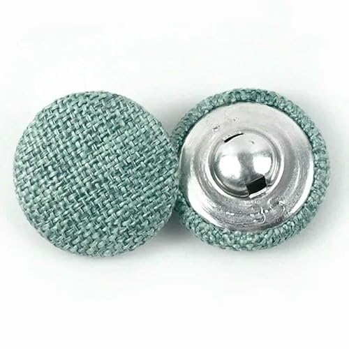30 Stück 11–30 mm Metall-Leinenknöpfe für Kleidung, Sofakissen, Dekor, runde Schaftknöpfe, DIY-Anzug, Mantel, Nähzubehör, 13Cyan, 30 mm 30 Stück 11–30 mm Metall-Leinenknöpfe für Kleidung, Sofakissen, Dekor, runde Schaftknöpfe, DIY-Anzug, Mantel, Nähzubehör, 13Cyan, 30 mm von QPFNEI