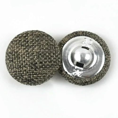 30 Stück 11–30 mm Metall-Leinenknöpfe für Kleidung, Sofakissen, Dekor, runde Schaftknöpfe, DIY-Anzug, Mantel, Nähzubehör, 16 Kaffee, 30 mm 30 Stück 11–30 mm Metall-Leinenknöpfe für Kleidung, Sofakissen, Dekor, runde Schaftknöpfe, DIY-Anzug, Mantel, Nähzubehör, 16 Kaffee, 30 mm von QPFNEI