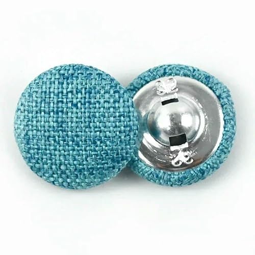 30 Stück 11–30 mm Metall-Leinenknöpfe für Kleidung, Sofakissen, Dekor, runde Schaftknöpfe, DIY-Anzug, Mantel, Nähzubehör, 17 Blaugrün, 25 mm 30 Stück 11–30 mm Metall-Leinenknöpfe für Kleidung, Sofakissen, Dekor, runde Schaftknöpfe, DIY-Anzug, Mantel, Nähzubehör, 17 Blaugrün, 25 mm von QPFNEI