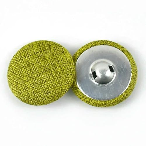 30 Stück 11–30 mm Metall-Leinenknöpfe für Kleidung, Sofakissen, Dekor, runde Schaftknöpfe, DIY-Anzug, Mantel, Nähzubehör, 4 Grasgrün, 15 mm 30 Stück 11–30 mm Metall-Leinenknöpfe für Kleidung, Sofakissen, Dekor, runde Schaftknöpfe, DIY-Anzug, Mantel, Nähzubehör, 4 Grasgrün, 15 mm von QPFNEI