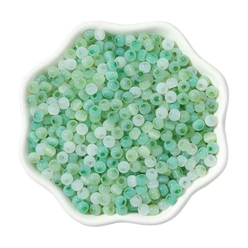 4,0 mm Katzenauge-Jade-Eisglas-Reisperlen, lose Abstandshalter, Rocailles-Perlen für Handarbeiten, DIY, handgefertigte Charms, Armbänder, Halsketten, 150 Stück, MX3, 4,0 mm, ca. 150 Stück 4,0 mm Katzenauge-Jade-Eisglas-Reisperlen, lose Abstandshalter, Rocailles-Perlen für Handarbeiten, DIY, handgefertigte Charms, Armbänder, Halsketten, 150 Stück, MX3, 4,0 mm, ca. 150 Stück von QPFNEI