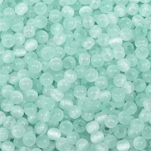 4,0 mm gebürstete tschechische Katzenaugen-Glasperlen, durchscheinende kleine Bastelperlen für die Schmuckherstellung, DIY-Armband-Halskette-S3823-4,0 mm, 145 Stück 4,0 mm gebürstete tschechische Katzenaugen-Glasperlen, durchscheinende kleine Bastelperlen für die Schmuckherstellung, DIY-Armband-Halskette-S3823-4,0 mm, 145 Stück von QPFNEI