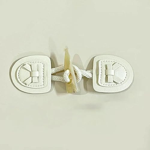 4 STK. Bunte Hornschnalle Lederharzknopf Wollmantel Trenchcoat Kinderknopf Baumwollkordel Hornschnalle-5-760-1-4Stk von QPFNEI