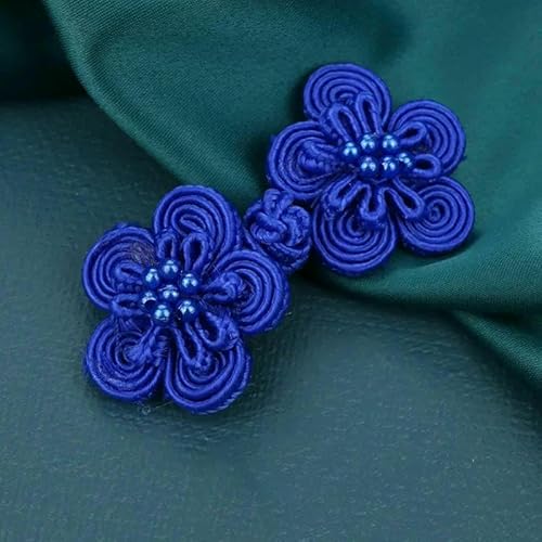 5 Paar Blumen-Chinesische Frosch-Verschlussknöpfe Knotenverschluss Nähen Handarbeit Basteln DIY Cheongsam Stoffknopf-13-30 65mm 5 Paar Blumen-Chinesische Frosch-Verschlussknöpfe Knotenverschluss Nähen Handarbeit Basteln DIY Cheongsam Stoffknopf-13-30 65mm von QPFNEI
